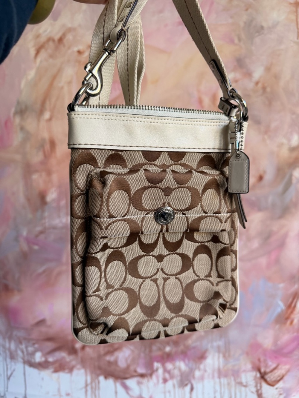 Coach Signature Crossbody Bag